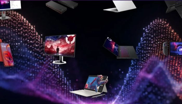 An undated image of Lenovo devices. — Lenovo