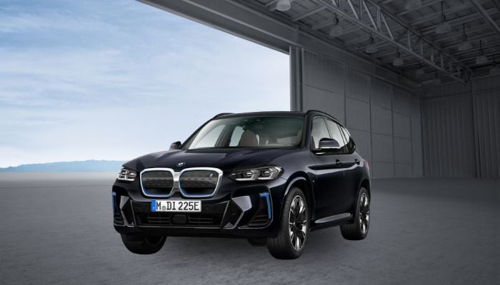 An undated image of BMW iX3. — BMW