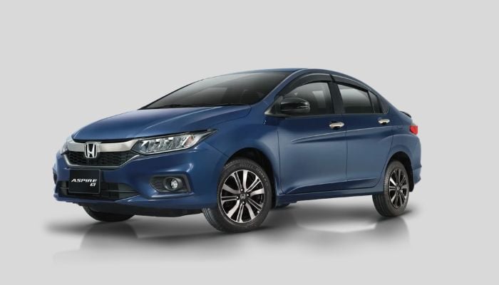 An undated image of Honda City Aspire S. — Honda