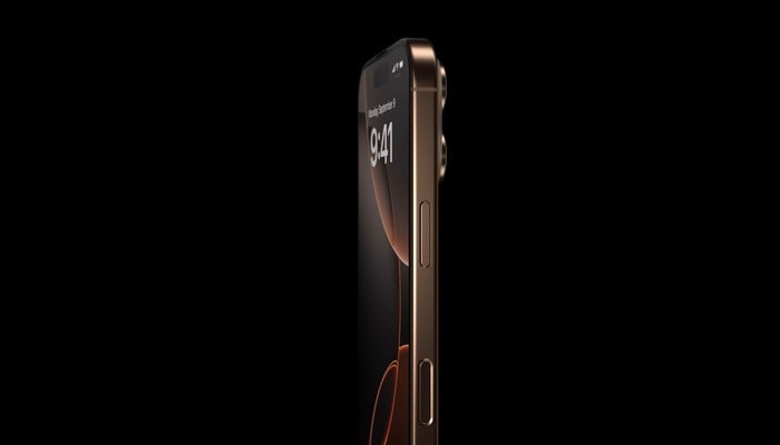 An undated image of iPhone 16. — Apple