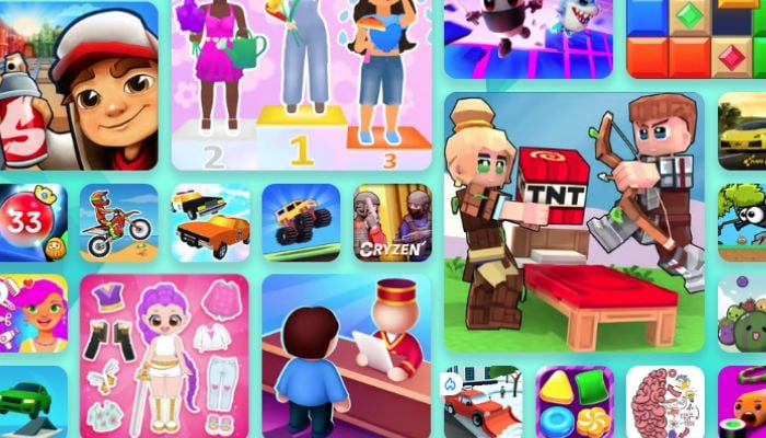 An undated image of Poki Games. — Poki Games