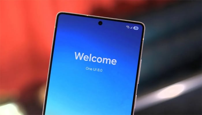 An undated image of One UI 8. — iStock