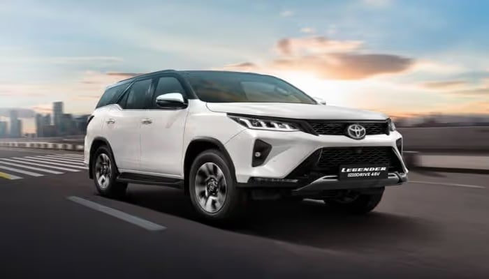 An undated image of Toyota Fortuner Legender. — Toyota