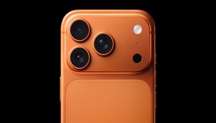 An undated image of iPhone 17 Pro Max. — Apple