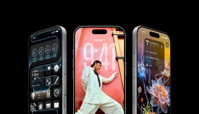 An undated image of iPhone 17. — Apple