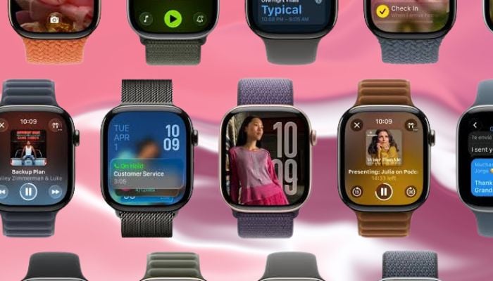 An undated image of Apple Watch Series 11. — Apple/Canva