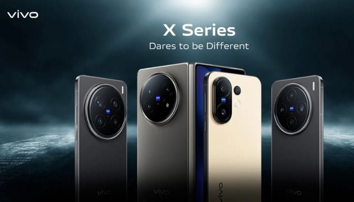 An undated image of the Vivo X series. — Vivo