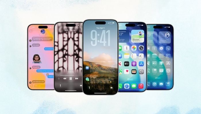 An undated image of iOS 26. — Apple/Canva